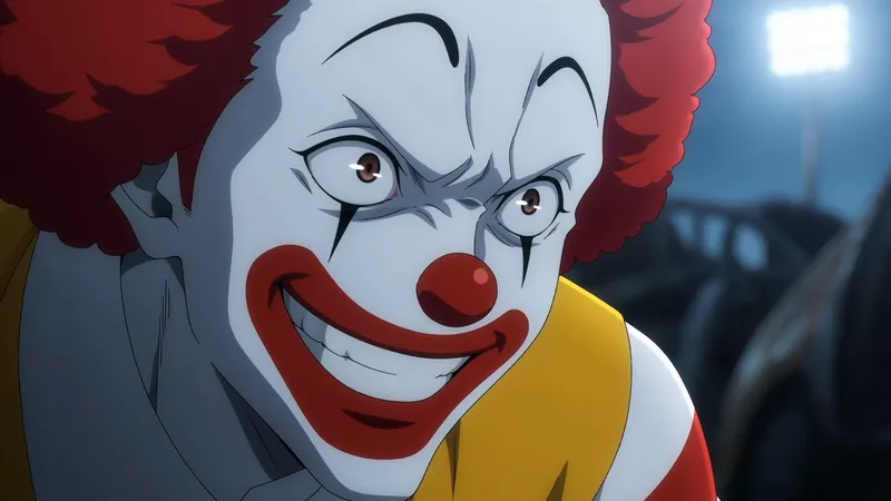 Ronald, grinning under the stadium lights